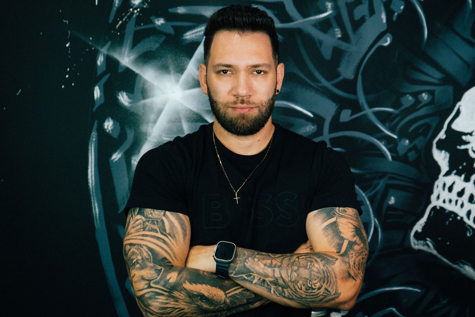 Bruno Lahr in his Orlando studio
